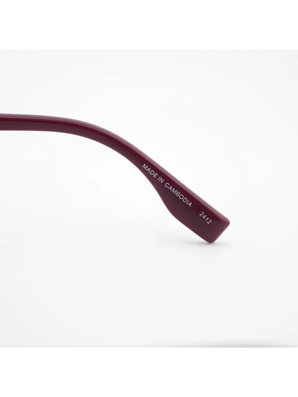 Karl Lagerfeld KL6177 601 Eyeglasses Burgundy 47mm Round Frame